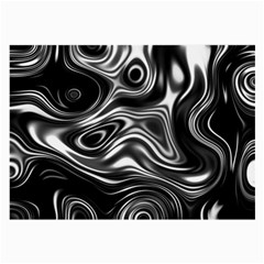 Wave Abstract Lines Large Glasses Cloth (2 Sides) by HermanTelo