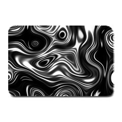 Wave Abstract Lines Plate Mats by HermanTelo