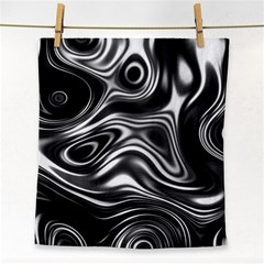 Wave Abstract Lines Face Towel