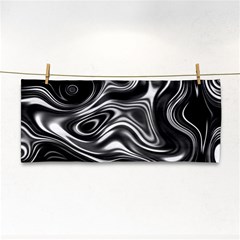 Wave Abstract Lines Hand Towel