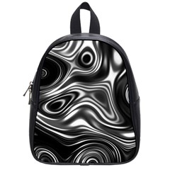 Wave Abstract Lines School Bag (small)