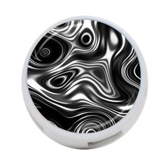 Wave Abstract Lines 4-port Usb Hub (one Side)