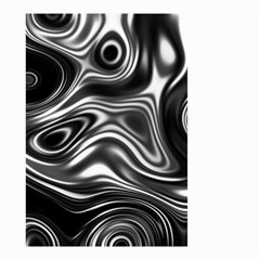 Wave Abstract Lines Small Garden Flag (two Sides)