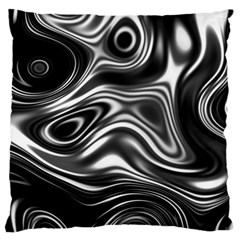 Wave Abstract Lines Large Cushion Case (two Sides)