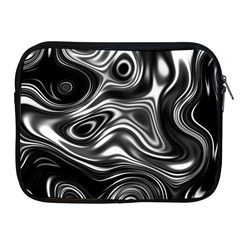 Wave Abstract Lines Apple Ipad 2/3/4 Zipper Cases by HermanTelo