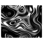 Wave Abstract Lines Double Sided Flano Blanket (Medium)  60 x50  Blanket Front