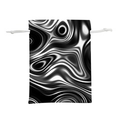 Wave Abstract Lines Lightweight Drawstring Pouch (s) by HermanTelo