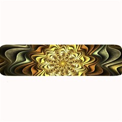 Fractal Flower Petals Gold Large Bar Mats