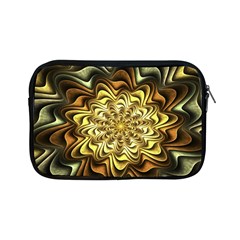 Fractal Flower Petals Gold Apple Ipad Mini Zipper Cases