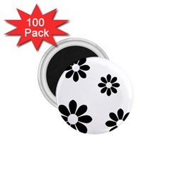 Land Of Flowers 1 75  Magnets (100 Pack)  by moonlightladybug