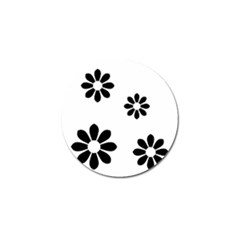 Land Of Flowers Golf Ball Marker (4 Pack) by moonlightladybug