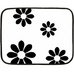 Land Of Flowers Double Sided Fleece Blanket (mini) 