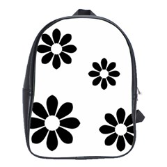 Land Of Flowers School Bag (large) by moonlightladybug