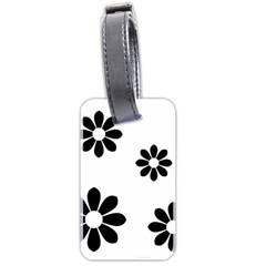 Land Of Flowers Luggage Tag (two Sides) by moonlightladybug