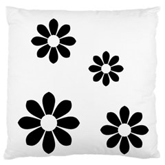 Land Of Flowers Large Flano Cushion Case (two Sides) by moonlightladybug