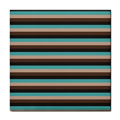 Stripey 1 Tile Coaster by anthromahe