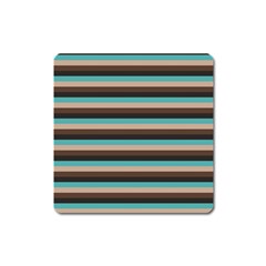 Stripey 1 Square Magnet by anthromahe