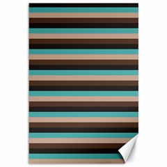 Stripey 1 Canvas 12  X 18  by anthromahe