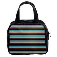 Stripey 1 Classic Handbag (two Sides) by anthromahe