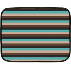 Stripey 1 Double Sided Fleece Blanket (mini)  by anthromahe