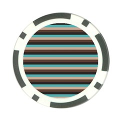 Stripey 1 Poker Chip Card Guard (10 Pack) by anthromahe