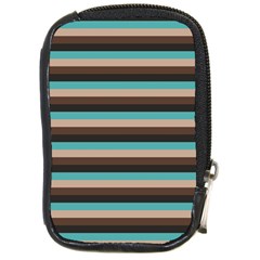 Stripey 1 Compact Camera Leather Case by anthromahe