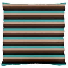 Stripey 1 Large Cushion Case (one Side) by anthromahe