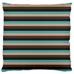 Stripey 1 Large Cushion Case (One Side) Front