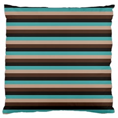 Stripey 1 Standard Flano Cushion Case (one Side) by anthromahe