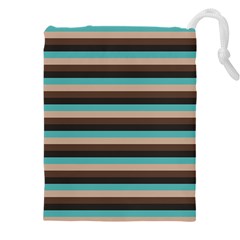 Stripey 1 Drawstring Pouch (5xl) by anthromahe