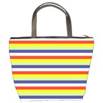 Stripey 2 Bucket Bag Back