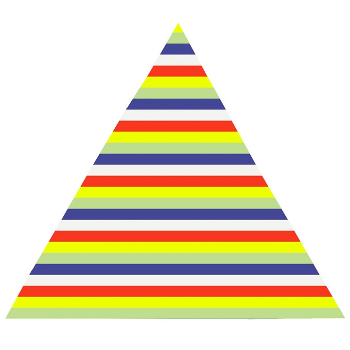 Stripey 2 Wooden Puzzle Triangle