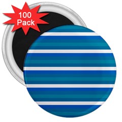 Stripey 3 3  Magnets (100 Pack) by anthromahe