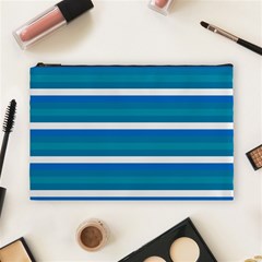 Stripey 3 Cosmetic Bag (large) by anthromahe