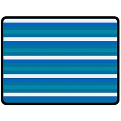 Stripey 3 Fleece Blanket (large)  by anthromahe