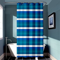 Stripey 3 Shower Curtain 36  X 72  (stall)  by anthromahe