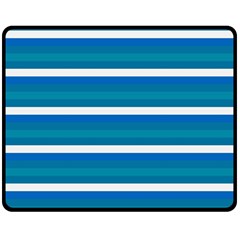 Stripey 3 Double Sided Fleece Blanket (medium)  by anthromahe