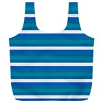 Stripey 3 Full Print Recycle Bag (XXL) Front