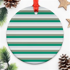 Stripey 4 Ornament (round) by anthromahe