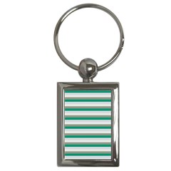 Stripey 4 Key Chain (rectangle) by anthromahe