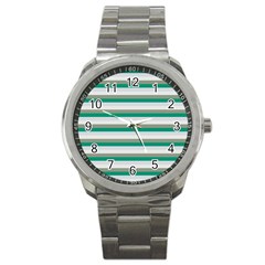 Stripey 4 Sport Metal Watch by anthromahe