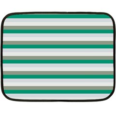 Stripey 4 Double Sided Fleece Blanket (mini)  by anthromahe