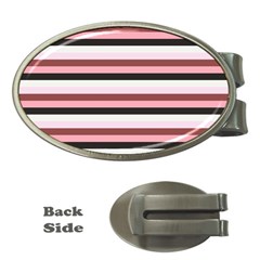 Stripey 5 Money Clips (oval)  by anthromahe