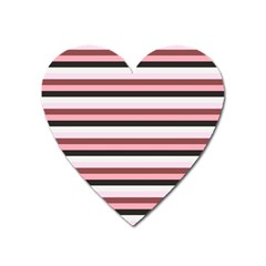 Stripey 5 Heart Magnet by anthromahe