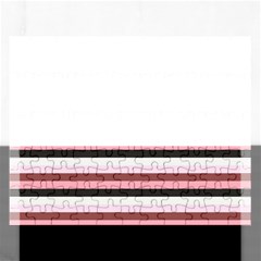 Stripey 5 Rectangular Jigsaw Puzzl by anthromahe