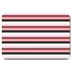 Stripey 5 Large Doormat  by anthromahe