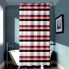 Stripey 5 Shower Curtain 36  X 72  (stall)  by anthromahe