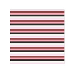 Stripey 5 Small Satin Scarf (square) by anthromahe