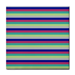 Stripey 6 Tile Coaster