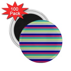 Stripey 6 2.25  Magnets (100 pack) 